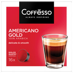 Кофе в капсулах COFFESSO &laquo;Americano Gold&raquo; для кофемашин Dolce Gusto, 16 порций