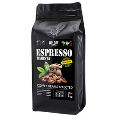 Кофе в зернах WELDAY (ВЭЛДЭЙ) &laquo;ESPRESSO Barista&raquo; 1 кг, 623438