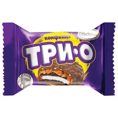 Конфеты шоколадные АККОНД &laquo;Трио&raquo; с печеньем, карамелью и вкусом пломбира, 500 г