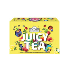 Чай AHMAD &laquo;Juicy tea&raquo; ассорти 12 вкусов, НАБОР 60 пакетиков