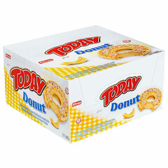 Кекс TODAY &laquo;Donut&raquo; со вкусом банана, ТУРЦИЯ, 24 штуки по 40 г в шоу-боксе