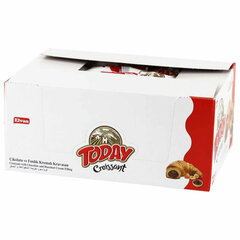 Круассан TODAY с шоколадной начинкой, ТУРЦИЯ, 20 шт. по 40 г, в шоу-боксе