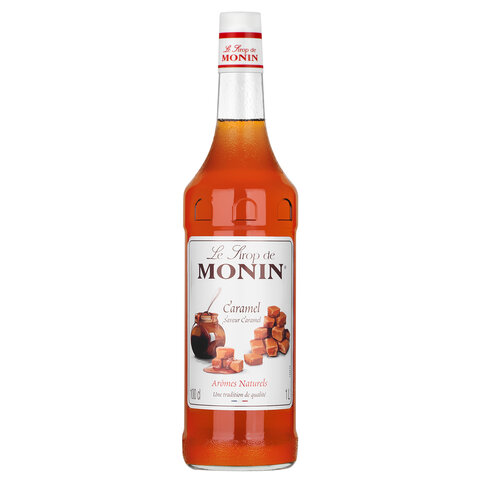 Сироп MONIN "Карамель", 1 л, стеклянная бутылка, SMONN0-000245