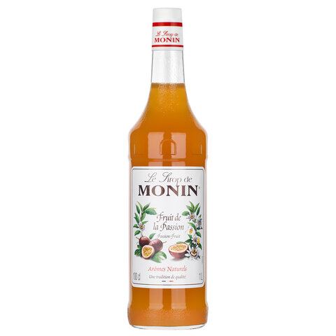 Сироп MONIN "Маракуйя", 1 л, стеклянная бутылка, SMONN0-000271