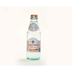 Вода негазированная минеральная ACQUA PANNA, 0,25 л, ИТАЛИЯ, стеклянная бутылка