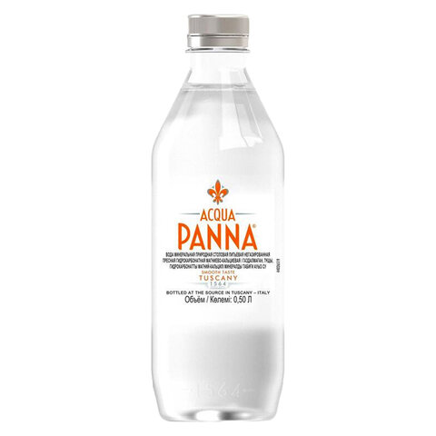 Вода негазированная минеральная ACQUA PANNA, 0,5 л, ИТАЛИЯ, УТ-00003649 - фото 2