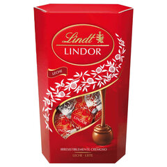 Конфеты шоколадные Lindt LINDOR &laquo;Cornet Milk Pralines&raquo; из молочного шоколада, ИТАЛИЯ, 200 г