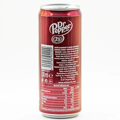 Напиток газированный DR.PEPPER Classic 0,33 л, жестяная банка