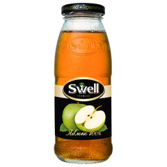Сок яблочный SWELL осветленный в стеклянной бутылке 0,25 л, для детского питания