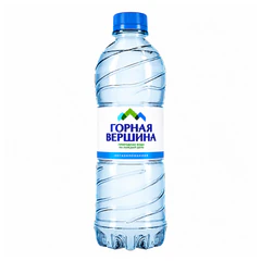 Вода негазированная минеральная ГОРНАЯ ВЕРШИНА, 0,5 л