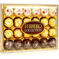 Набор конфет FERRERO "Collection", Ассорти из 3 вкусов с RAFFAELLO, 269,4 г