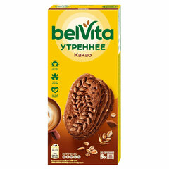 Печенье витаминизированное BELVITA "Утреннее" с какао, 225 г