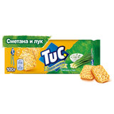 Крекеры TUC, со вкусом сметаны и лука, 100 г