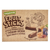 Конфеты шоколадные "Fruit Sticks" с черносливом и грецким орехом 175 г, БЕРЕСТОВ А.С.