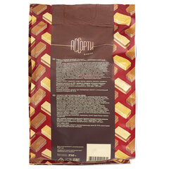 Вафли CONFASHION, ассорти вкусов: крем-брюле, кофе с молоком, халва, 250 г