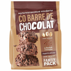 Конфеты мультизлаковые CO BARRE DE CHOCOLAT с темной глазурью, 135 г