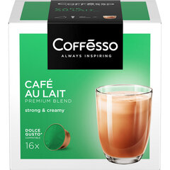 Кофе в капсулах COFFESSO &laquo;Cafe au lait&raquo; для кофемашин Dolce Gusto, 16 порций