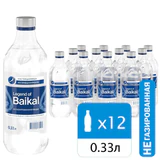 Вода негазированная питьевая LEGEND OF BAIKAL 0,33 л, стеклянная бутылка, УТ-00000821