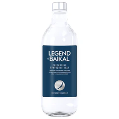 Вода негазированная питьевая LEGEND OF BAIKAL 0,5 л, стеклянная бутылка