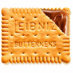 Печенье-сэндвич сливочное LEIBNIZ &laquo;Cream Choco&raquo; с шоколадной начинкой 190 г, ПОЛЬША