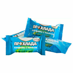 Конфеты глазированные АККОНД "Прохлада" с кокосом, 270 г