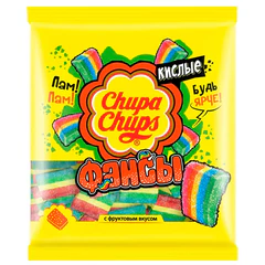 Мармелад жевательный CHUPA CHUPS (Чупа-Чупс) "Кислые фансы", 70 г, пакет