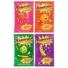 Леденцы ХЛОПУША ассорти 4 вкусов, 7 г