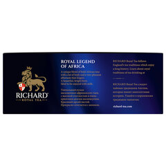 Чай RICHARD &laquo;Royal legend of Africa&raquo; черный, 100 пакетиков в конвертах по 2 г