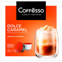 Кофе в капсулах COFFESSO "Dolce Caramel" для кофемашин Dolce Gusto, 8 порций
