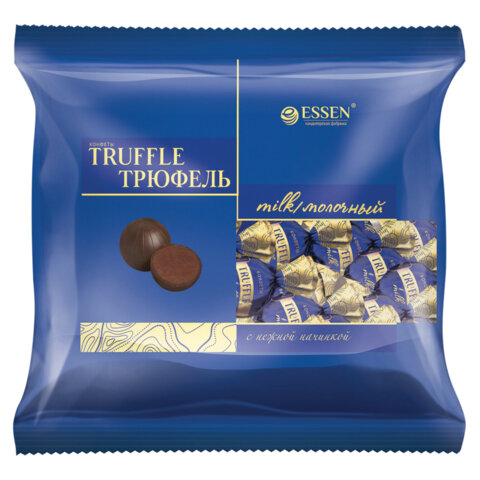 Конфеты шоколадные ESSEN "Truffle Milk" с шоколадно-молочным вкусом, 500 г - фото 3