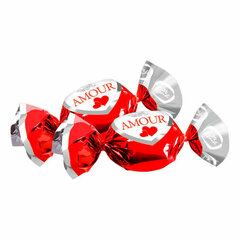 Конфеты глазированные KONTI "Amour" из мягкой нуги и карамели, 150 г
