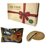 Печенье песочное DR.FINIK "Солнышко" с начинкой из финика и изюма, БЕЗ САХАРА, 700 г