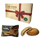 Печенье песочное DR.FINIK "Солнышко" с начинкой из финика и кураги, БЕЗ САХАРА, 700 г