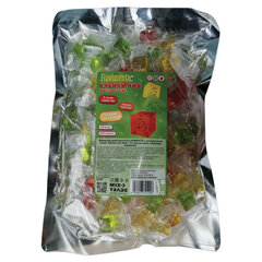 Конфеты мармеладные FLAVIMENTO, ассорти со вкусом киви, клубники и маракуйи, 500 г