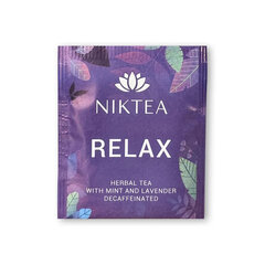 Чай NIKTEA &laquo;Релакс&raquo; травяной с мятой и лавандой, 21 пакетик в конвертах по 1,3 г