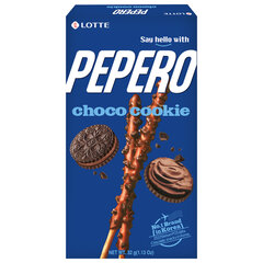 Печенье-соломка LOTTE &laquo;Pepero Choco Cookie&raquo; в глазури с крошками печенья, 32 г, Корея