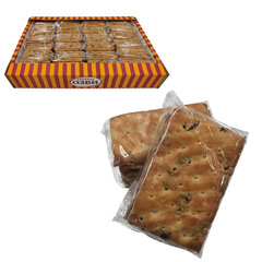Печенье затяжное СЕМЕЙКА ОЗБИ с изюмом 1,6 кг, по 5 шт. в индивидуальной упаковке