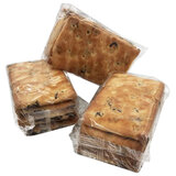 Печенье затяжное СЕМЕЙКА ОЗБИ с изюмом, яблоком и корицей 1,6 кг, по 5 шт. в индивидуальной упаковке