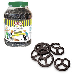 Крендель чёрный СЕМЕЙКА ОЗБИ с морской солью, 460 г