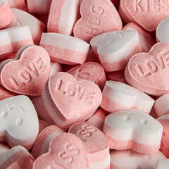 Драже освежающие в форме сердца LOVE IS, вкус клубника, 20 г