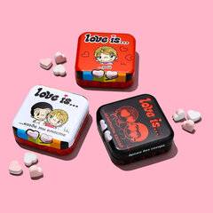 Драже освежающие в форме сердца LOVE IS, вкус клубника, 20 г