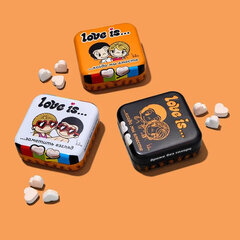 Драже освежающие в форме сердца LOVE IS, вкус маракуйя, 20 г