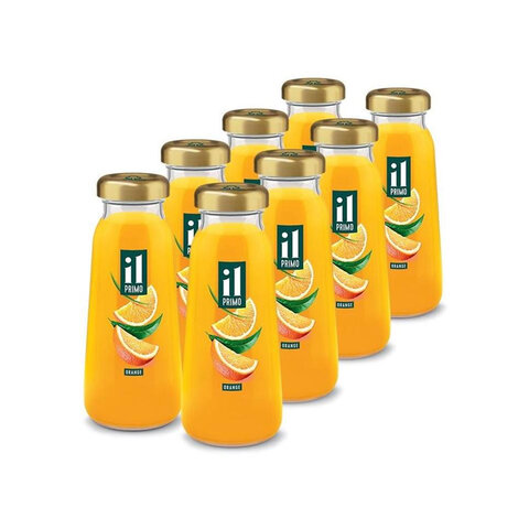Сок Апельсиновый IL PRIMO восстановленный в стеклянной бутылке 0,2 л - фото 4