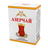 Чай листовой АЗЕРЧАЙ черный с ароматом бергамота среднелистовой 400 г, ш/к 21031