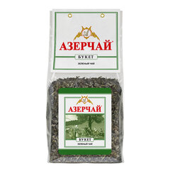 Чай листовой АЗЕРЧАЙ &laquo;Букет&raquo; зеленый крупнолистовой 400 г