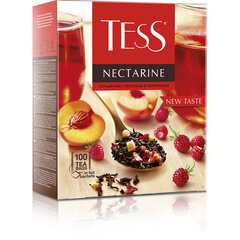 Чай TESS &laquo;Nectarine&raquo; черный с персиком и земляникой, 100 пакетиков в конвертах по 1,8 г