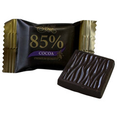 Шоколад порционный KONFESTA горький 68%, 72%, 85%, 90% какао, 1100 г (220 штук по 5 г)