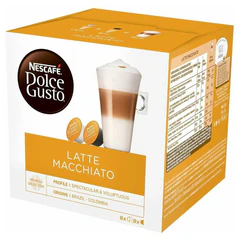 Кофе в капсулах 8 порций NESCAFE &laquo;Latte Macchiato Caramel&raquo; для кофемашин Dolce Gusto