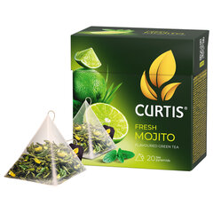 Чай CURTIS "Fresh Mojito" зеленый, 20 пирамидок по 1,7 г