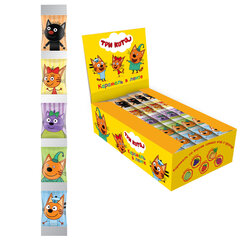 Карамель леденцовая 5+ &laquo;Три Кота&raquo; с ягодно-фруктовыми вкусами, лента 5 шт. по 3,6 г